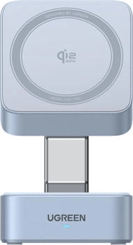 Ugreen MagFlow 2-in-1 Magnetic Wireless Charger (55960)