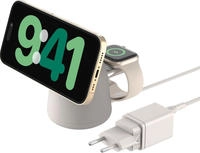 Belkin WIZ027VFH37, Belkin BoostCharge Pro 2-in-1 Qi2 Ladestation (15 W)