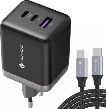 Novoo NCUS100D-123K RG100 100W USB C Ladeger&auml;t GaN