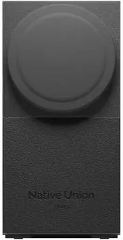 Native Union Qi2 2-in-1 Magnetic Charger Rise Black