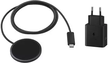 Samsung Magnet Wireless Charger 25 W mit Schnellladeadapter 45 W