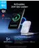 Anker Prime Kabellose Ladestation (3-in-1, MagGo, AirCool, Faltbar) weiss
