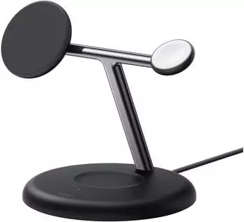 Belkin UltraCharge Kabellose 3-in-1-Ladestation mit Qi2 (25W) schwarz
