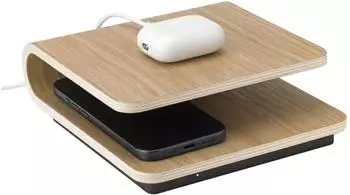 Stelton Ro drahtloses Ladeger&auml;t Eiche