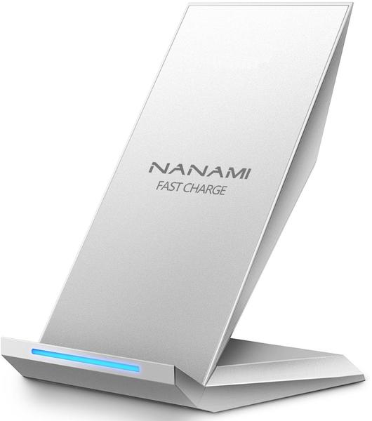 NANAMI M220 Fast Wireless Charger Qi silber