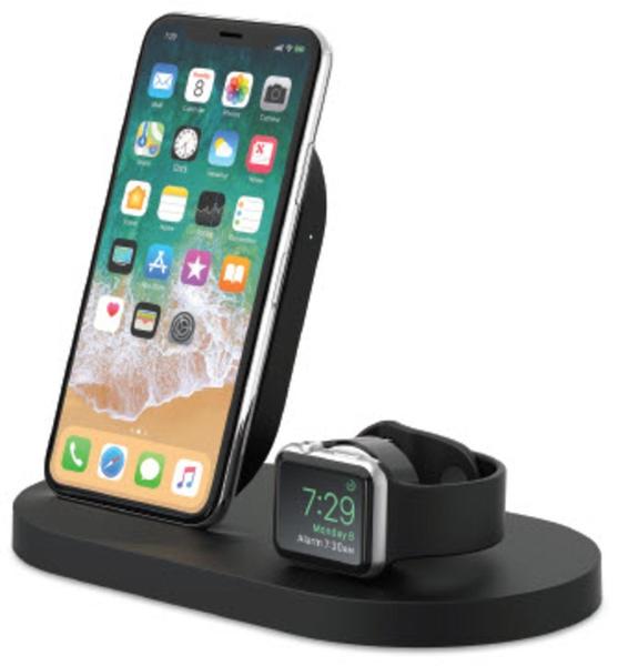 Belkin BOOST↑UP Wireless Charging Dock (iPhone & Watch) Schwarz