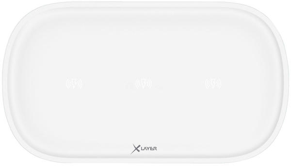 Xlayer Wireless Charging Pad Triple White