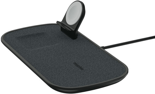 Mophie 3-in-1 Wireless Charging Pad Black (Stoff)