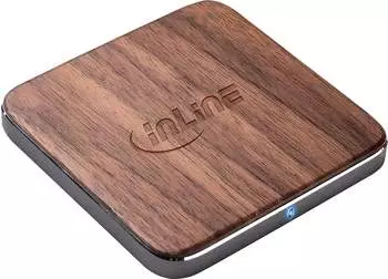 InLine QI Woodcharge 10W