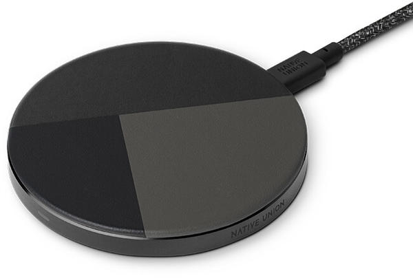 Native Union Drop Marquetry Wireless Charging Pad 10W Black