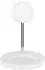 Belkin BOOST CHARGE PRO Drahtloser 2-in-1-Ladeständer mit MagSafe Weiß