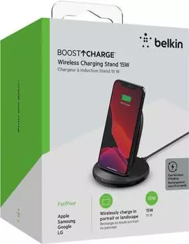 Belkin BOOST CHARGE Ladest&auml;nder QC 15W Schwarz