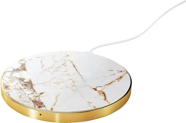iDeal of Sweden Fashion QI Charger Carrara Gold