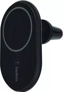 Belkin BOOST CHARGE Magnetisches drahtloses Kfz-Ladeger&auml;t 10W mit Netzteil