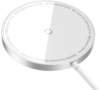 Baseus Wireless Charger Magnetic Simple Mini3, 15W Silver (CCJJ040012)
