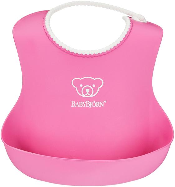 Babybjörn Soft Baby Bib pink