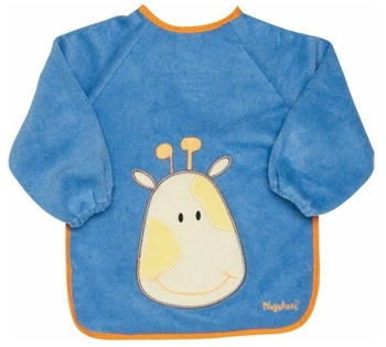 Playshoes Ärmellätzchen Giraffe blau