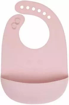 Lässig Silikon Lätzchen Little Chums Maus rosa (1311020755)