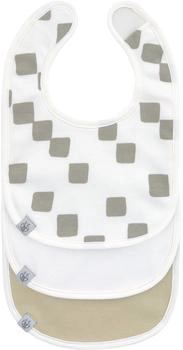 Lässig Laessig Lätzchen Newborn 3 Stück Happy Fruits Khaki