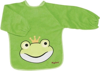 Playshoes Ärmel-Lätzchen Frosch Grün