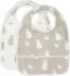 Jollein Lätzchen Miffy & Snuffy wasserdicht, olivgrün, 2er-Set (029-864-67091)