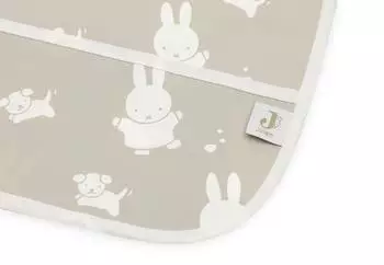 Jollein Lätzchen mit Ärmeln Miffy & Snuffy, wasserdicht, olivgrün (029-869-67091)