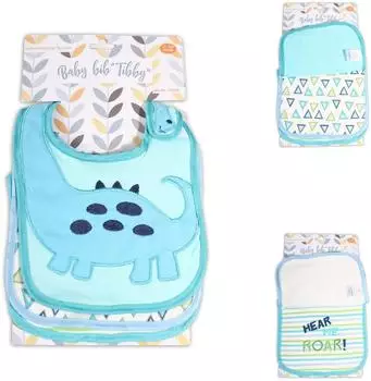 Cangaroo Tibby Babylatz 3er Set, Klettverschluss, wasserfest (106855)
