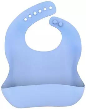 Intirilife Baby-Lätzchen Silikon mit Auffangschale, BPA-frei