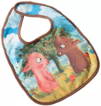 Heunec Rosalie & Trüffelchen Lätzchen braun, 25cm (255777)