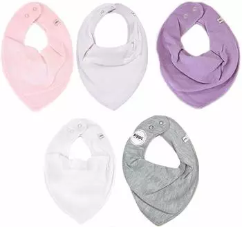 Pippi Dreieckstücher 5er Pack Princess Rose (5203)