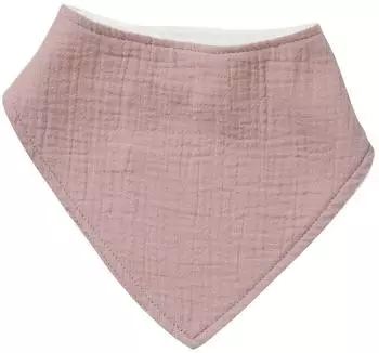 Vertbaudet Baby-Lätzchen Frottee/Musselin rosa, 3er-Pack