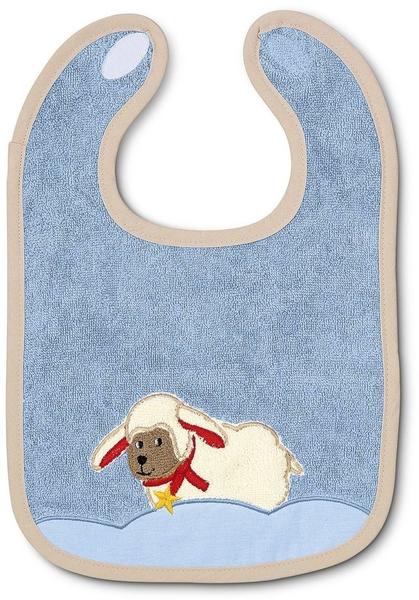 Sterntaler Frottee-Klettlätzchen Stanley creme