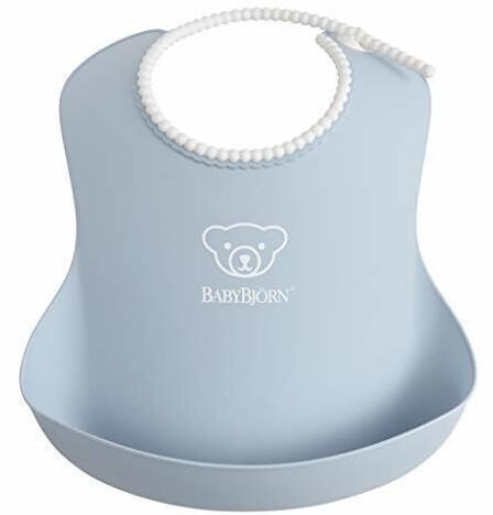 Babybjörn Soft Baby Bib powder blue