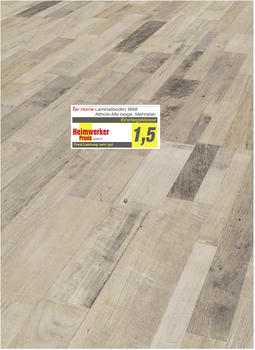 ter Hürne Laminatboden 1858 Altholz-Mix beige Mehrstab