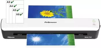 Fellowes Sola A3 Laminiergerät bis 125 Mikron, 4min Aufheizzeit (100017470)