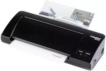 Dahle Laminiergerät DIN A4, 2 beheizte Silikonrollen, schwarz (70104-14582)