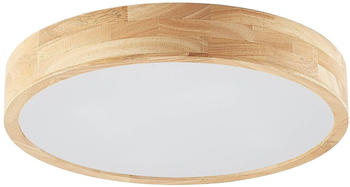 Lindby Tanju Deckenleuchte, Eichenholz &Oslash; 50 cm