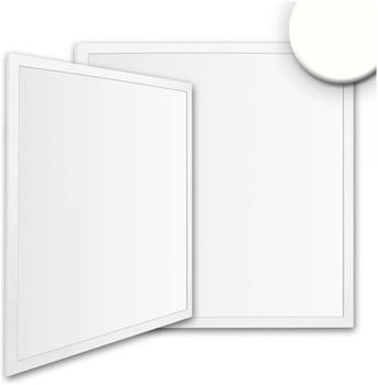 ISOLED LED Panel Business Line 600 UGR<19 2H, 36W, Rahmen weiß, neutralweiß, dimmbar weiß