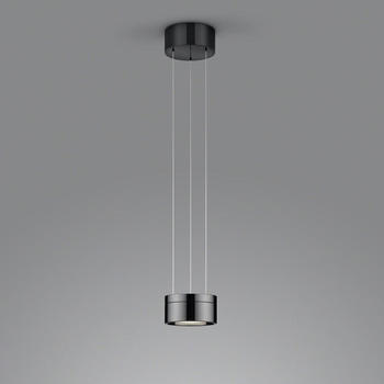 Helestra LED Pendelleuchte Oda in Schwarzchrom 25W 2340lm schwarz