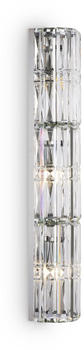 Maytoni Wandleuchte Facet in Silber und Transparent E14 3-flammig silber