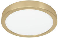 EGLO Deckenleuchte "FUEVA 5 Deckenlampe, geringe Aufbauh&ouml;he, 17 Watt, Rund"