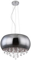 GLOBO LIGHTING Pendelleuchte "KALLA" E14 1 Stk. Kristalle, H&auml;ngeleuchte,