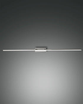 Fabas Luce LED Spiegelleuchte Nala in Chrom 20W 2460lm IP44 silber