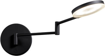 Holtkötter Plano WB LED-Wandleuchte-Schwarz-mit LED (2700K)
