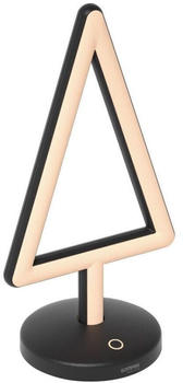 Sompex LED Akku Tischleuchte Triangle Schwarz 2,6W 100lm schwarz