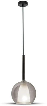 V-TAC Hängeleuchte an Schnur 1xE27/60W/230V grau