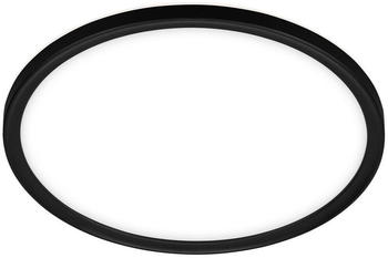 Briloner 3642-415 LED-Deckenleuchte für das Badezimmer SLIM LED/19W/230V IP44 schwarz