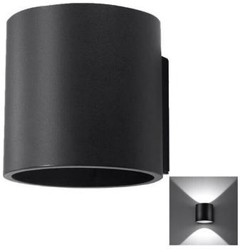Sollux Wandbeleuchtung ORBIS 1 1xG9/40W/230V schwarz