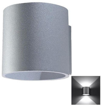 Sollux Wandbeleuchtung ORBIS 1 1xG9/40W/230V grau