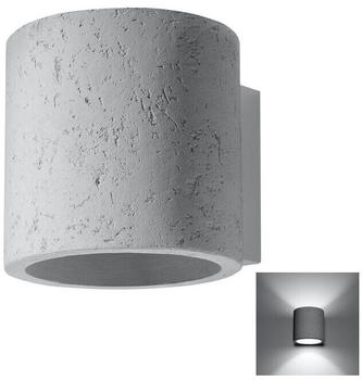 Sollux Wandbeleuchtung ORBIS 1xG9/40W/230V Beton